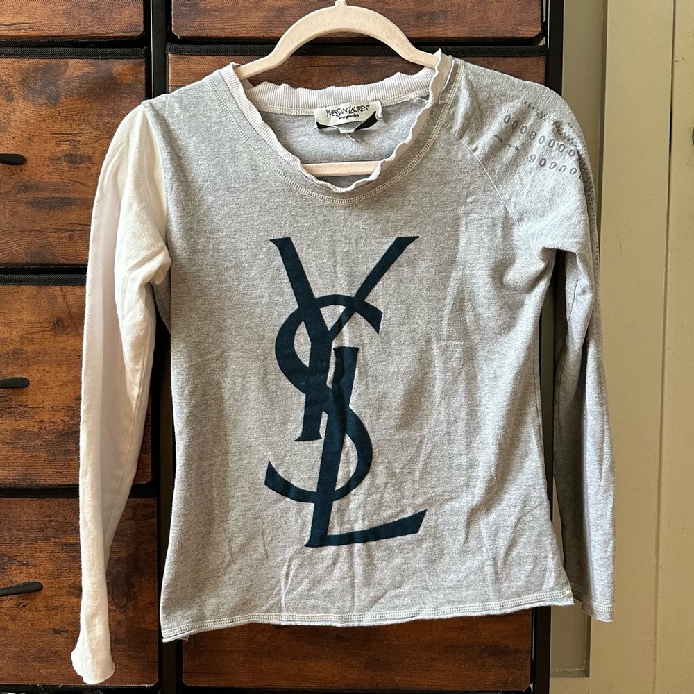 YSL long sleeve top